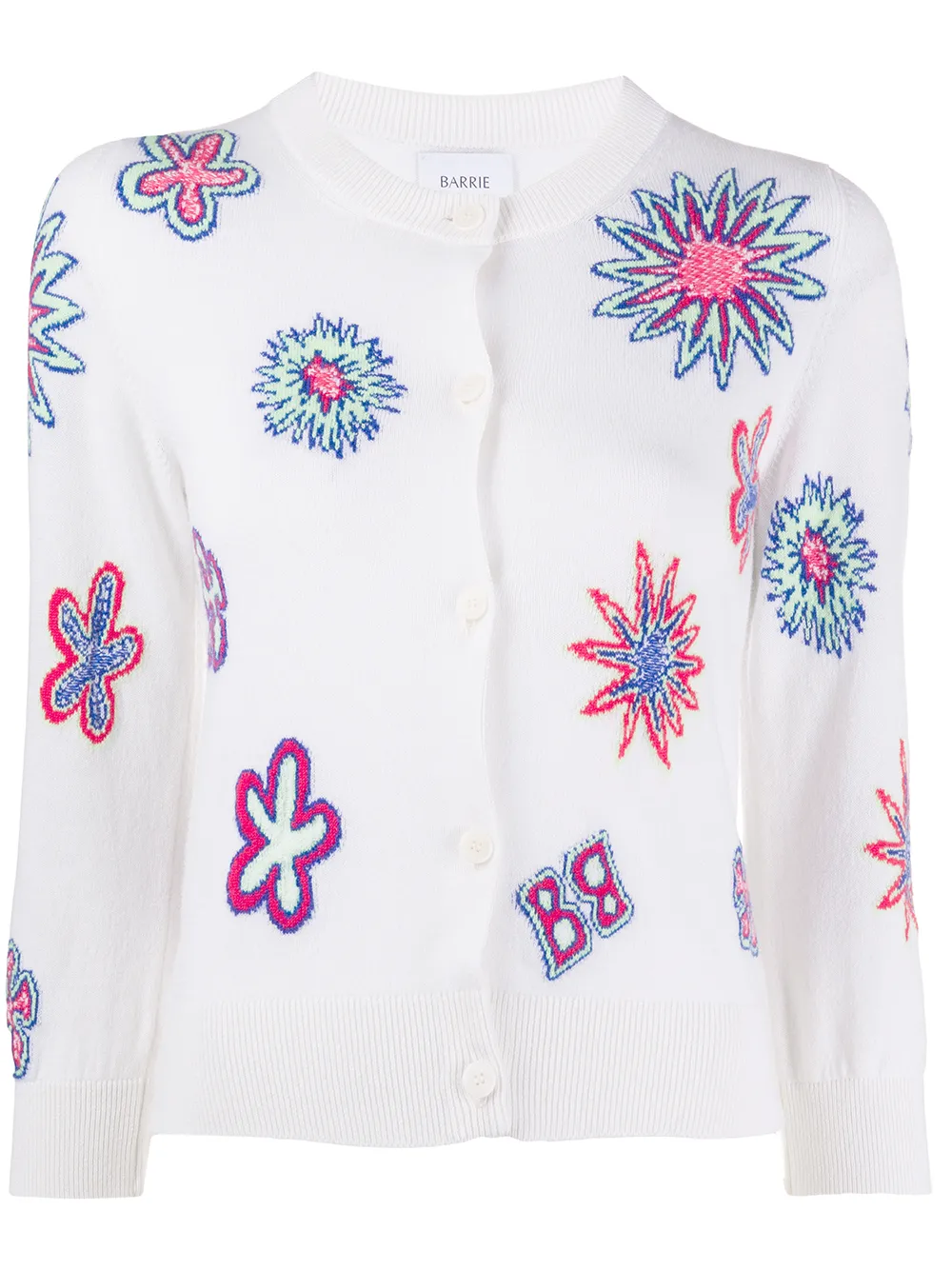 Barrie Intarsien-Cardigan Mit Blumen 4E0qX 8rZJk Barrie Intarsien-Cardigan Mit Blumen 4E0qX 8rZJk