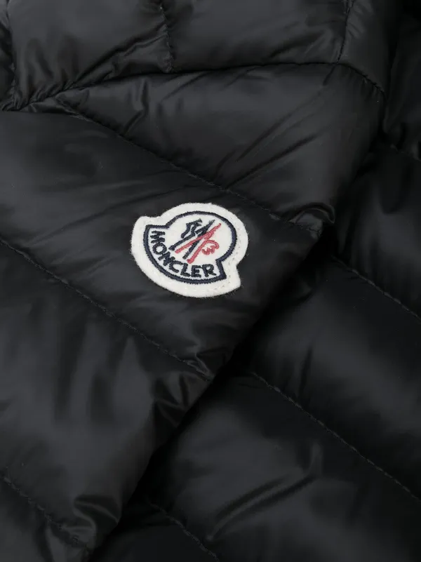 moncler fitted padded jacket