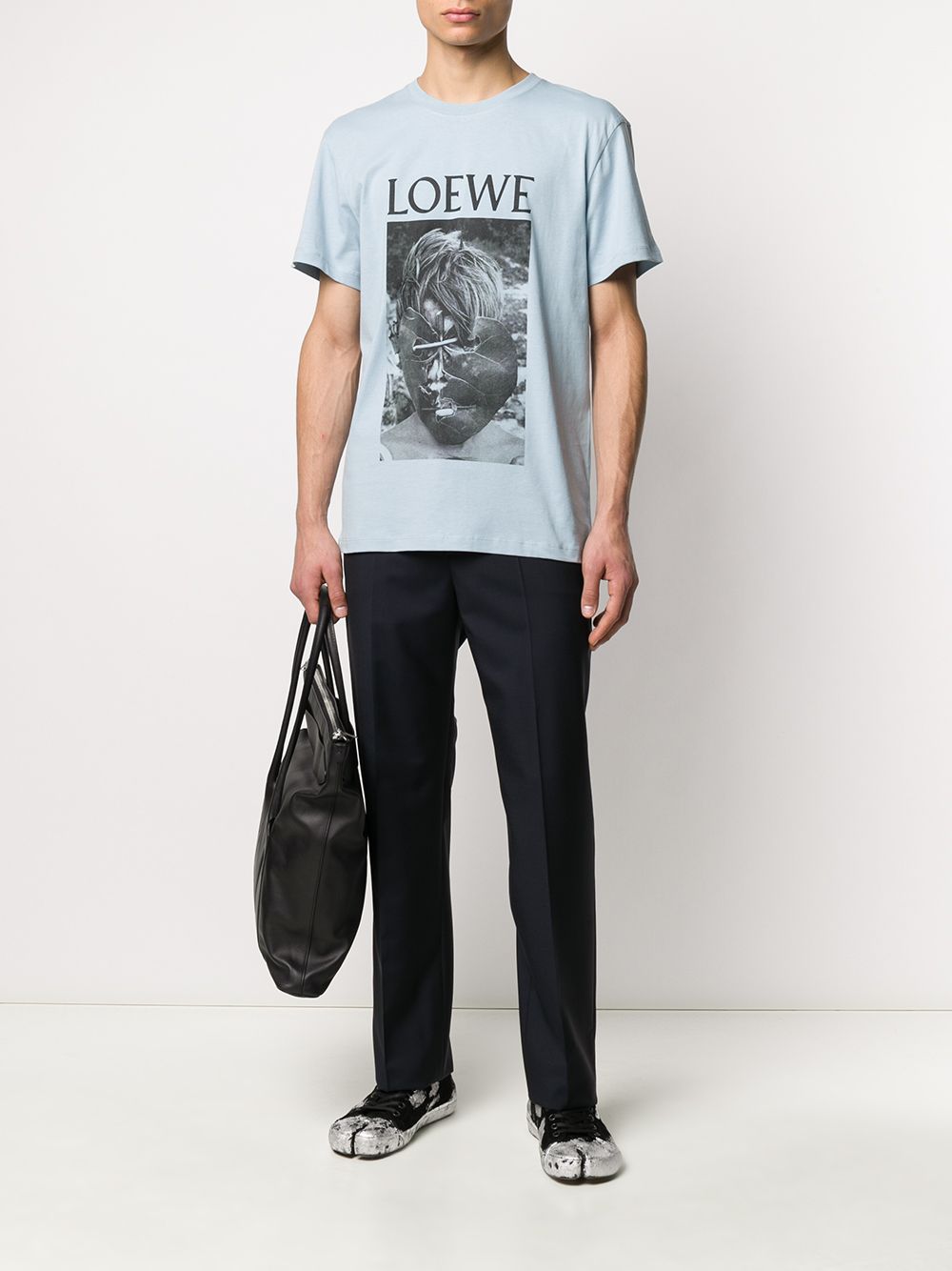 фото Loewe logo graphic t-shirt