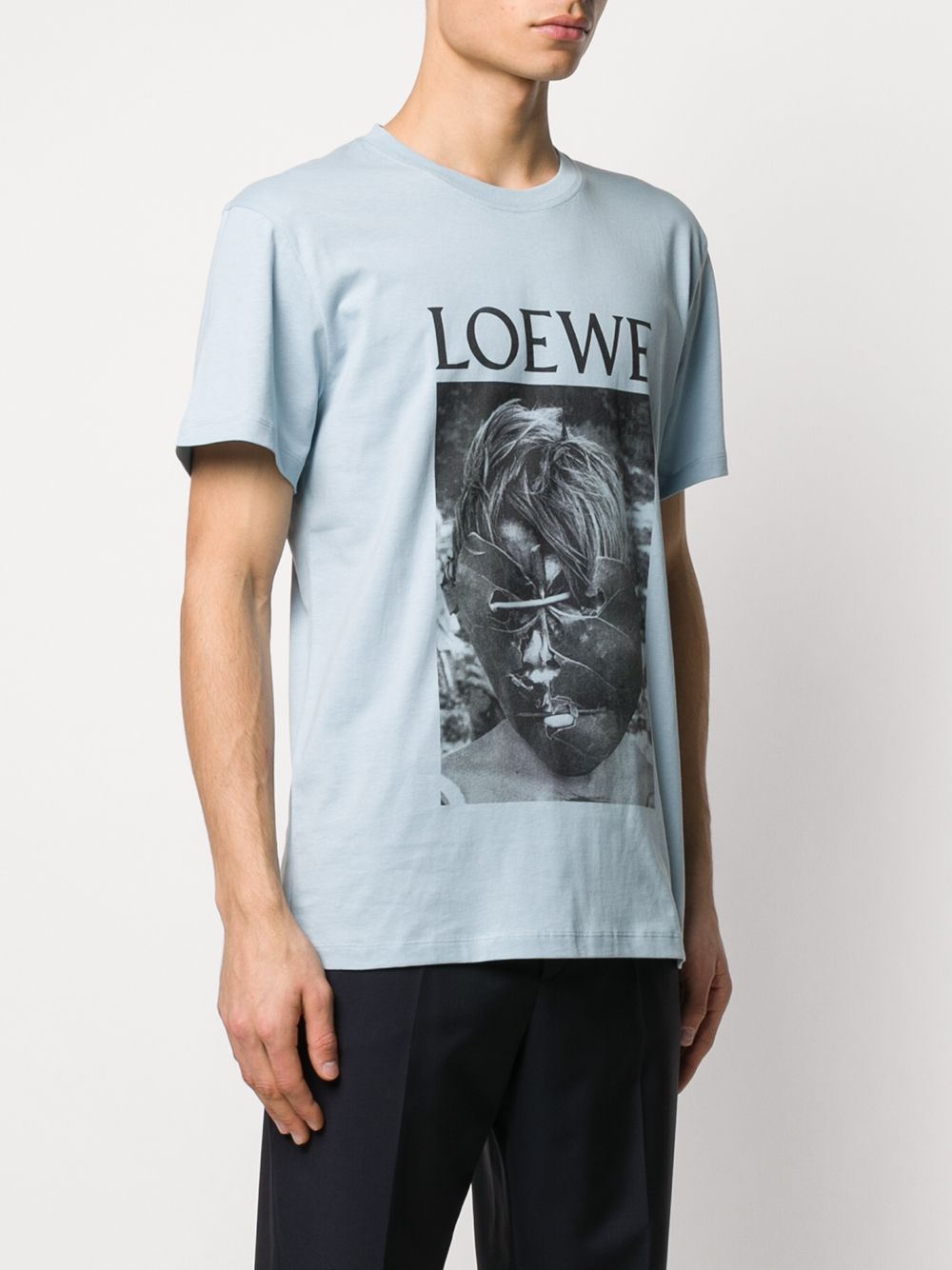 фото Loewe logo graphic t-shirt