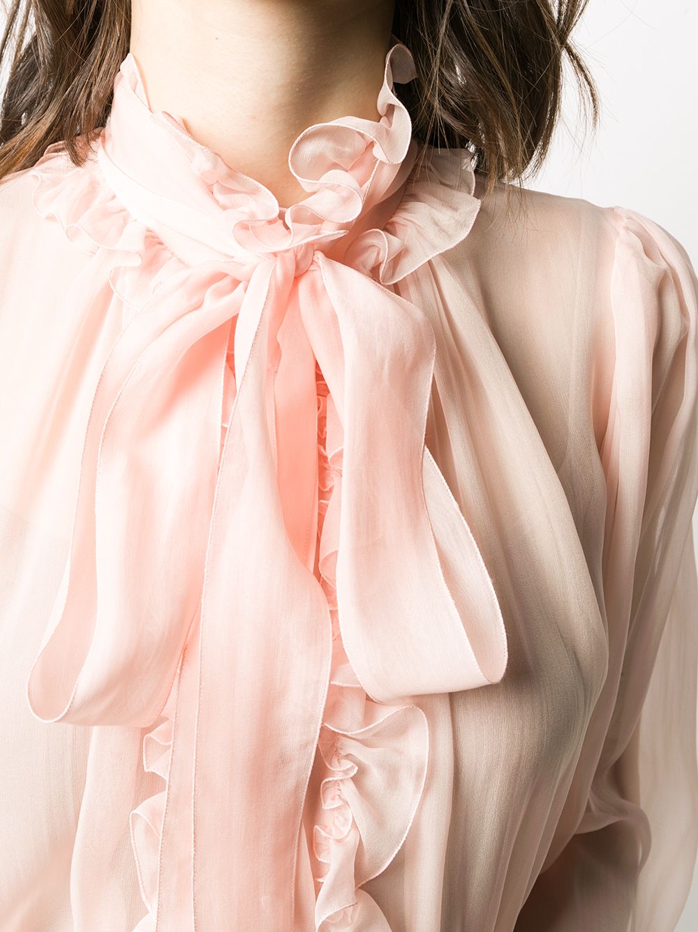 фото Dolce & gabbana блузка с оборками