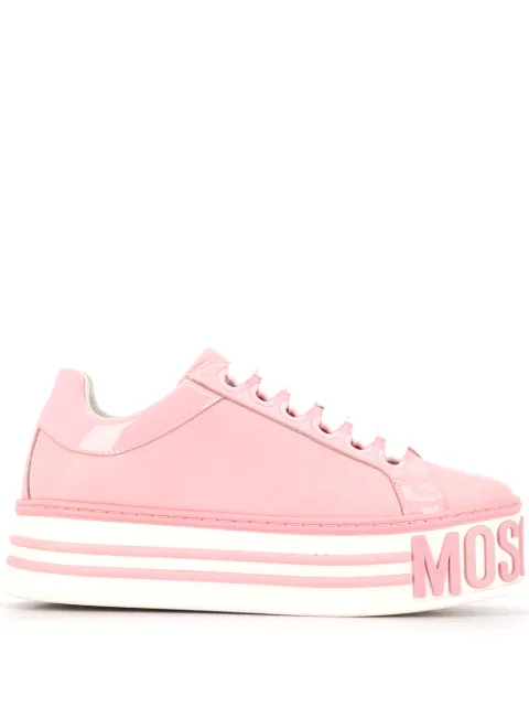 sneakers platform moschino