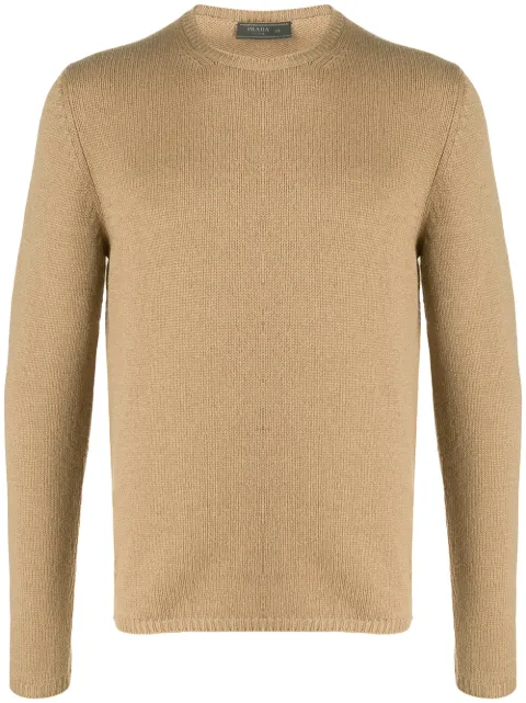 Prada cashmere crew neck jumper 