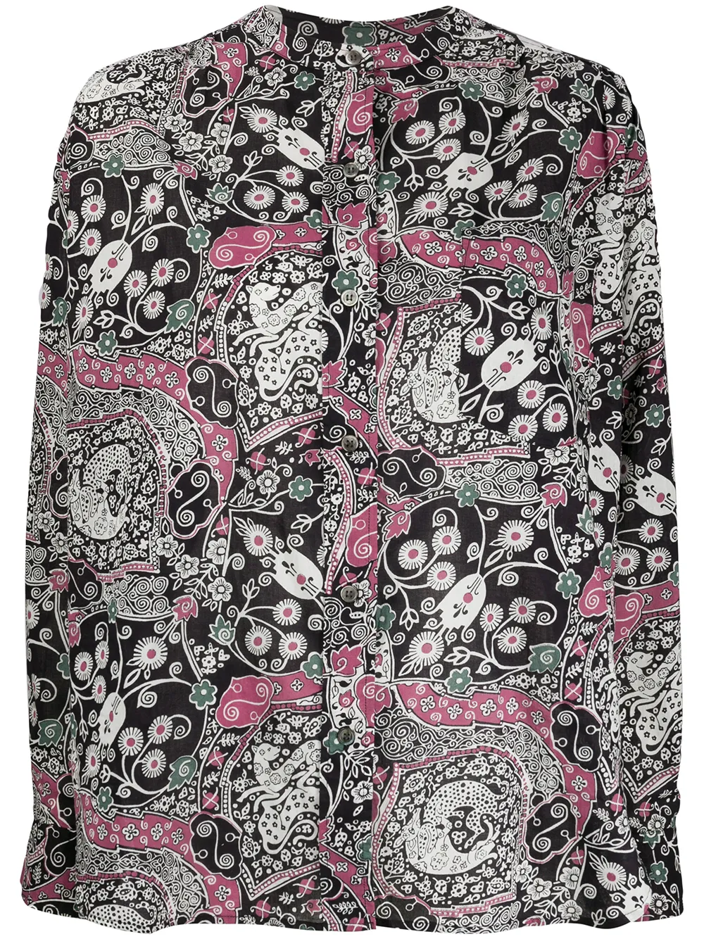 Isabel Marant Étoile рубашка Mexika с цветочным принтом Isabel Marant Étoile рубашка Mexika с цветочным принтом