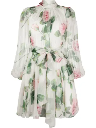 vestido branco dolce gabbana