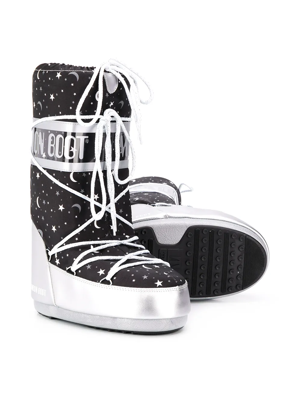 фото Moon boot kids зимние сапоги universe