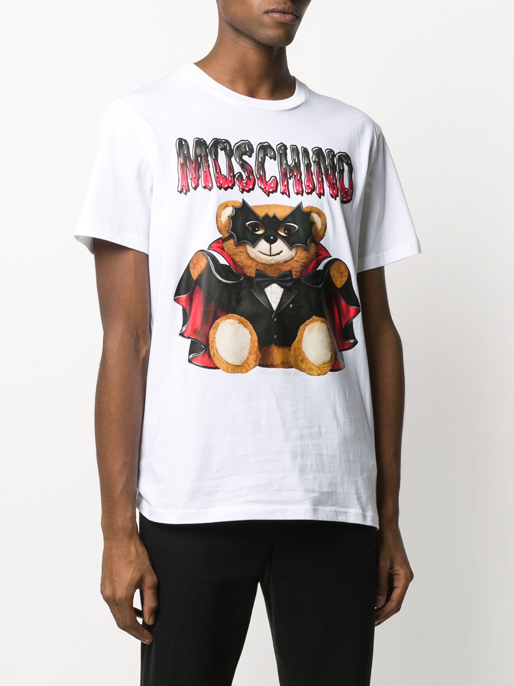 фото Moschino футболка dracula bear