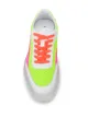 Joshua Sanders Zenith low-top neon trainers