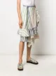 JW Anderson falda a rayas con volantes