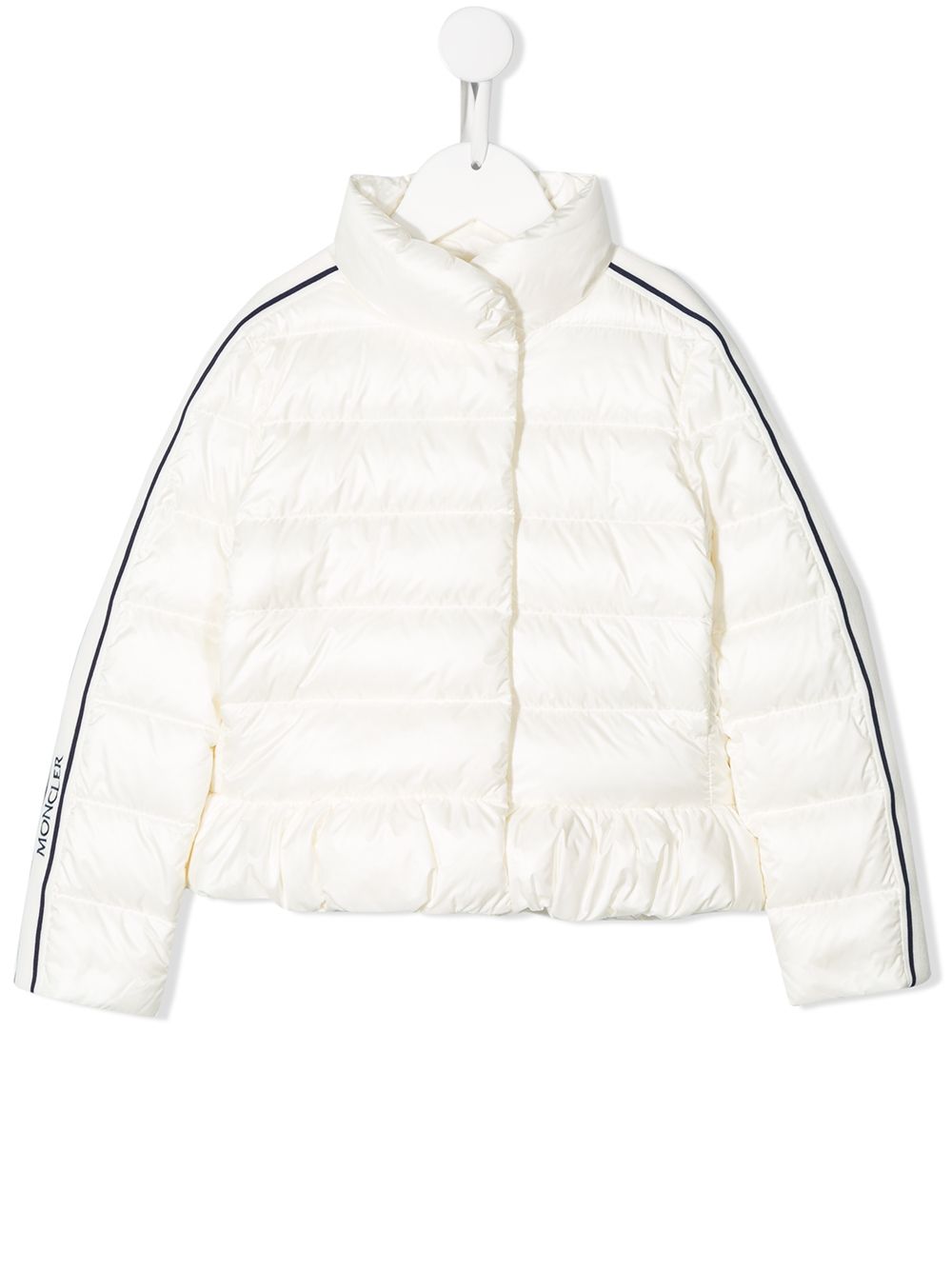 фото Moncler kids пуховик с баской