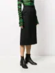 Maison Margiela تنورة ضيقة بخصر عالٍ