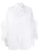 Image 1 of Valentino feather embellished buttoned shirt