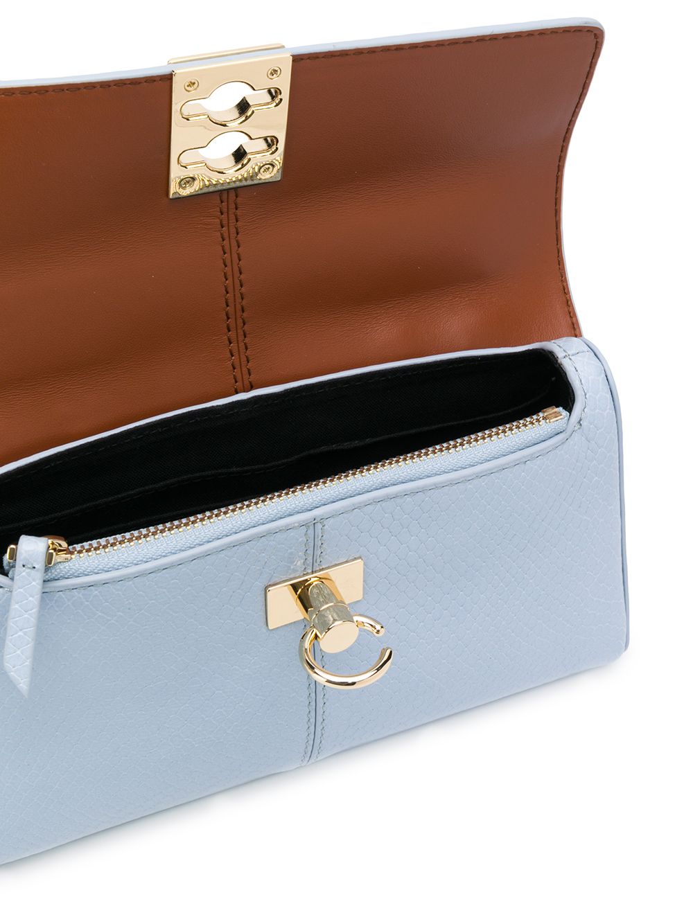 фото Cafuné bellows crossbody - baby blue