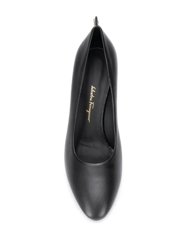 Ferragamo Gancini 95mm Pumps Black FARFETCH ID