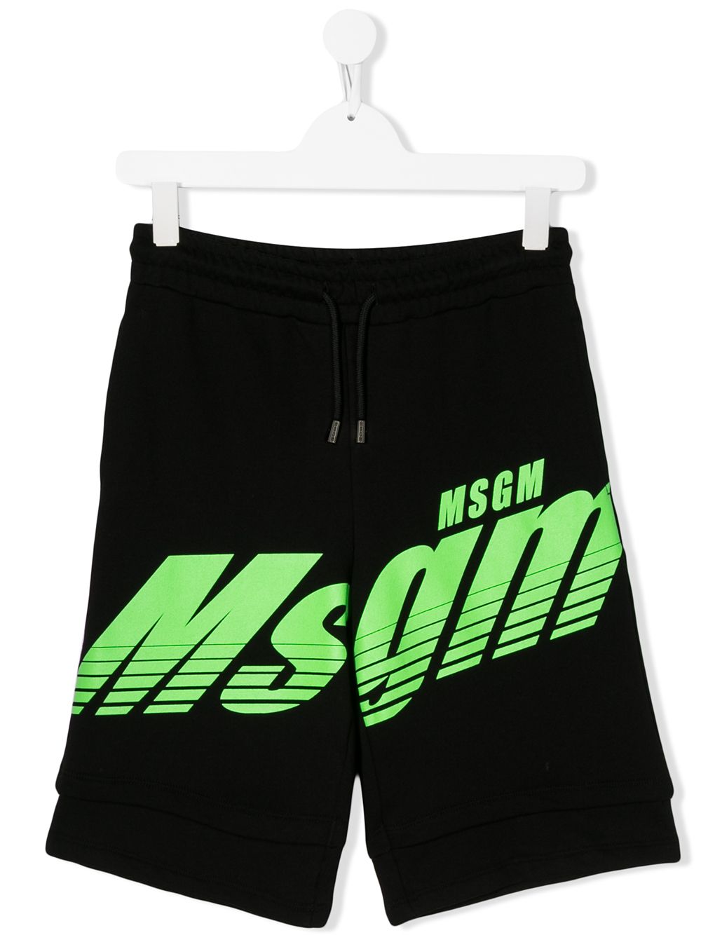фото Msgm kids спортивные шорты с логотипом