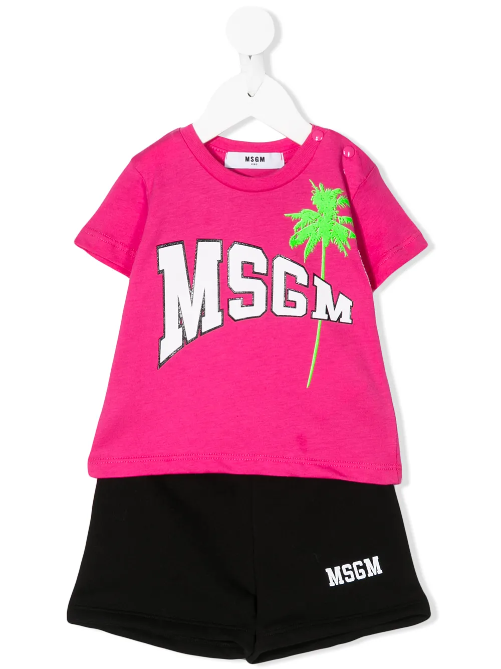 Msgm Kids костюм-двойка с логотипом Msgm Kids костюм-двойка с логотипом