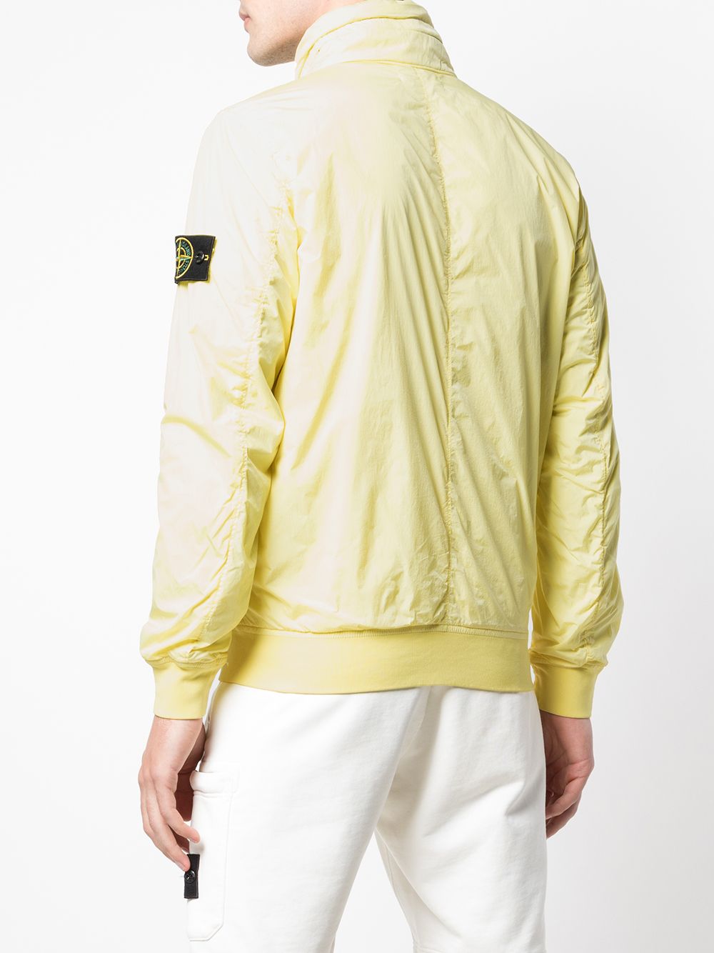 фото Stone island легкая куртка на молнии