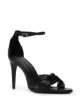 Image 2 of Sandro Paris embossed leather sandals