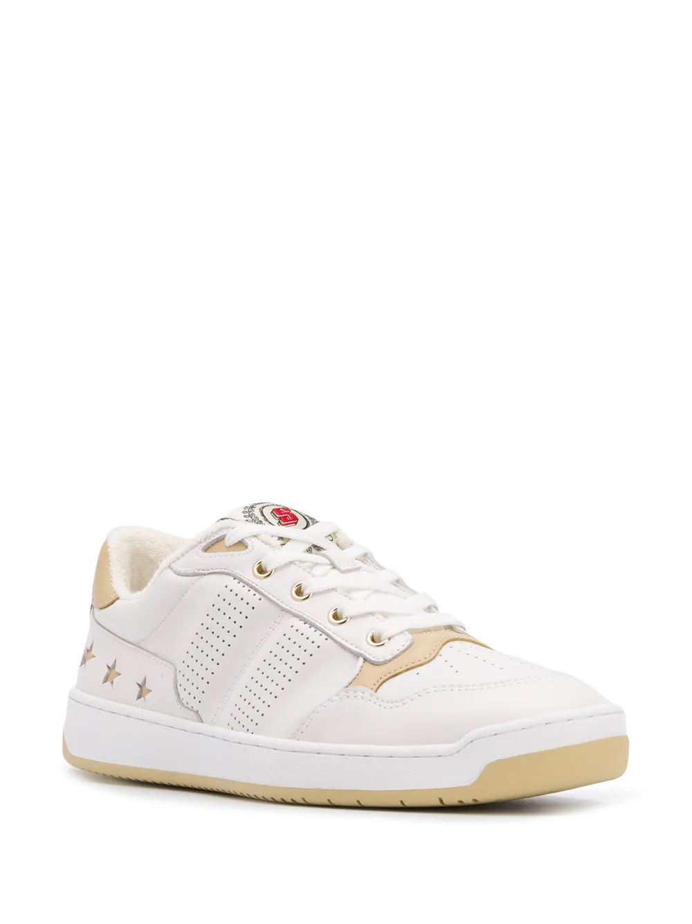sandro white sneakers