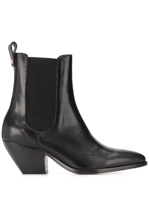 Sandro Paris Raph Cowboy Ankle Boots 