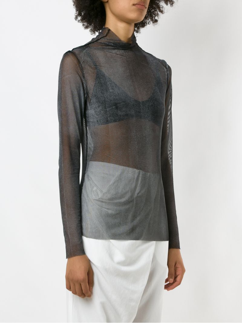 Shop Uma Raquel Davidowicz Caribe Top In Grey