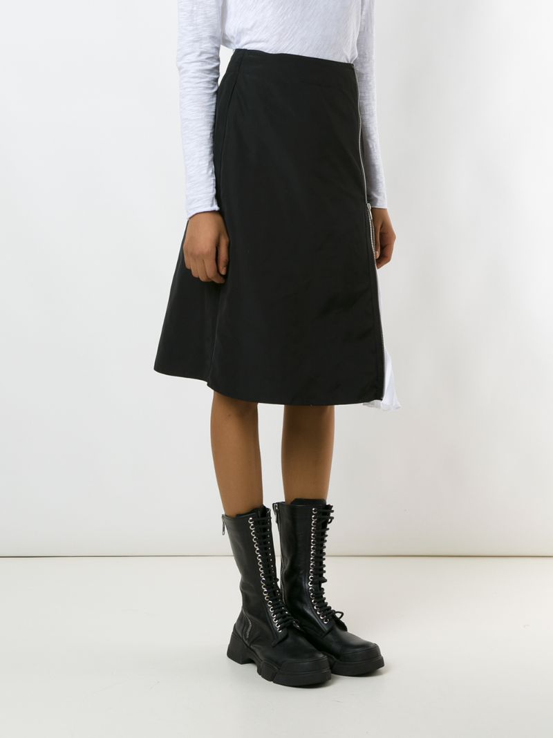 Shop Uma Raquel Davidowicz Gana A-line Skirt In Black