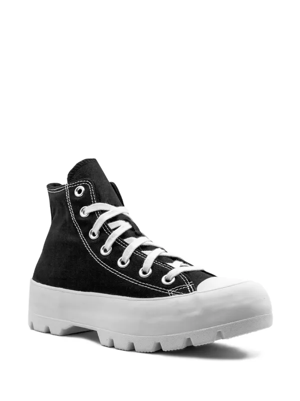 converse black top