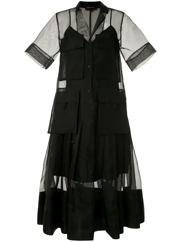 lee mathews black dress