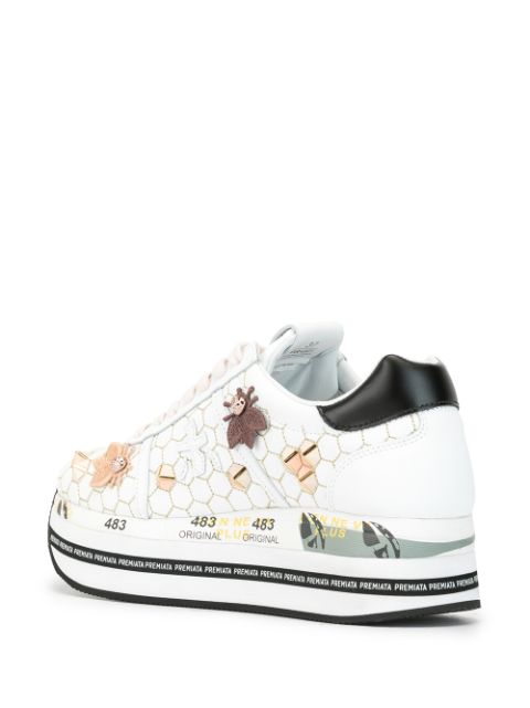 Premiata 483 Original Bee Platform Trainers - Farfetch