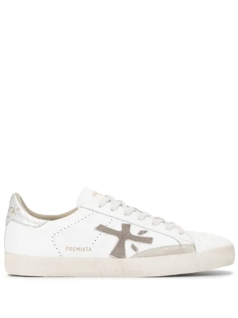 Shop white Premiata Steven 4717 low-top sneakers with Express Delivery -  Farfetch