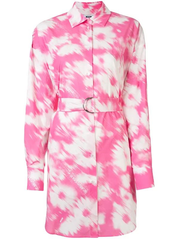msgm shirt dress