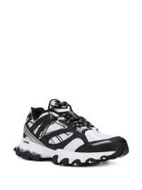 black \u0026 white Reebok DMX Shear sneakers 