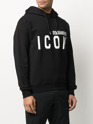 Icon logo print hoodie展示图