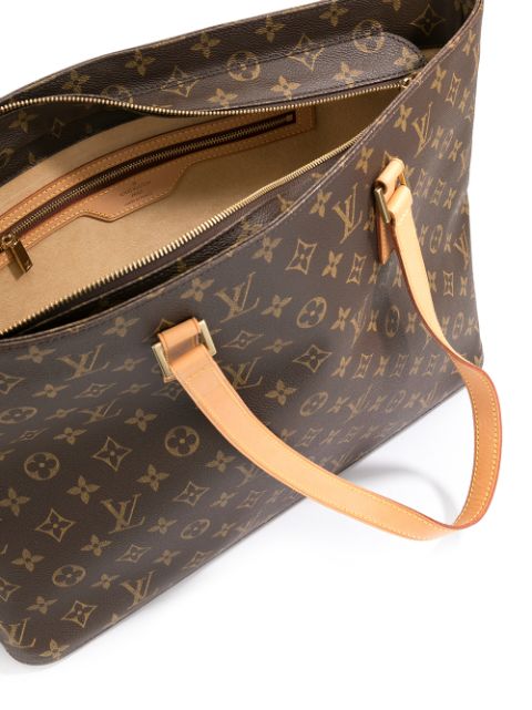 Shop brown Louis Vuitton pre-owned Luco shoulder bag with Afterpay - Farfetch Australia