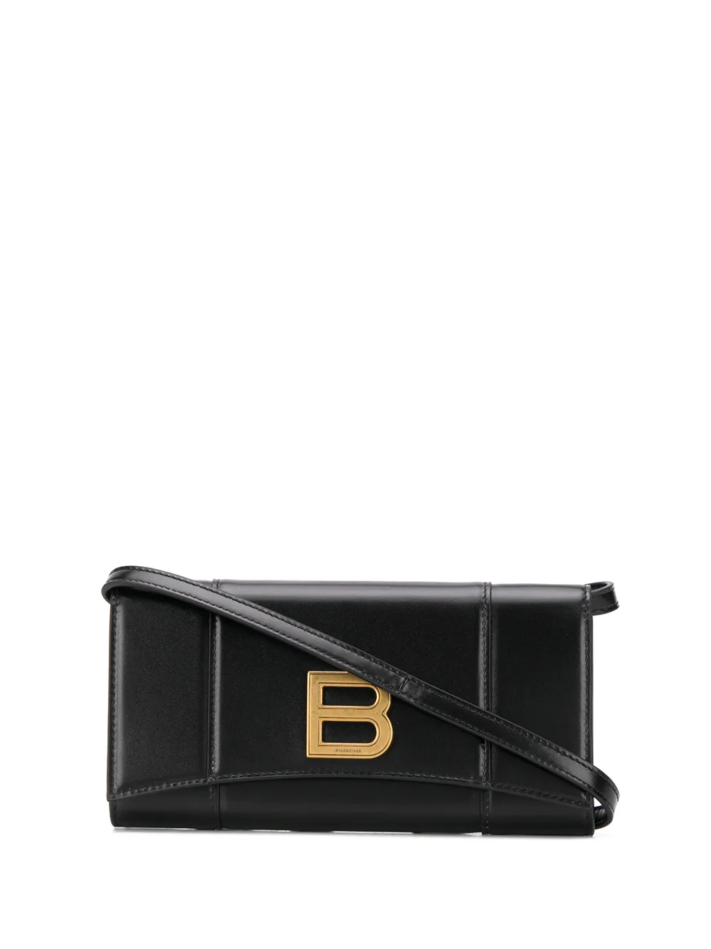 balenciaga hour medallion crossbody bolsa