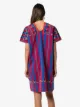 Pippa Holt embroidered striped cotton kaftan