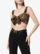 Dolce & Gabbana leopard print croptop