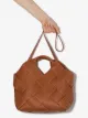 LOEWE woven basket tote
