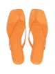 Studio Amelia square-toe flip flop sandals