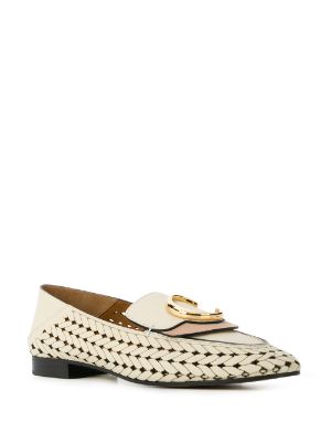 laser cut loafers