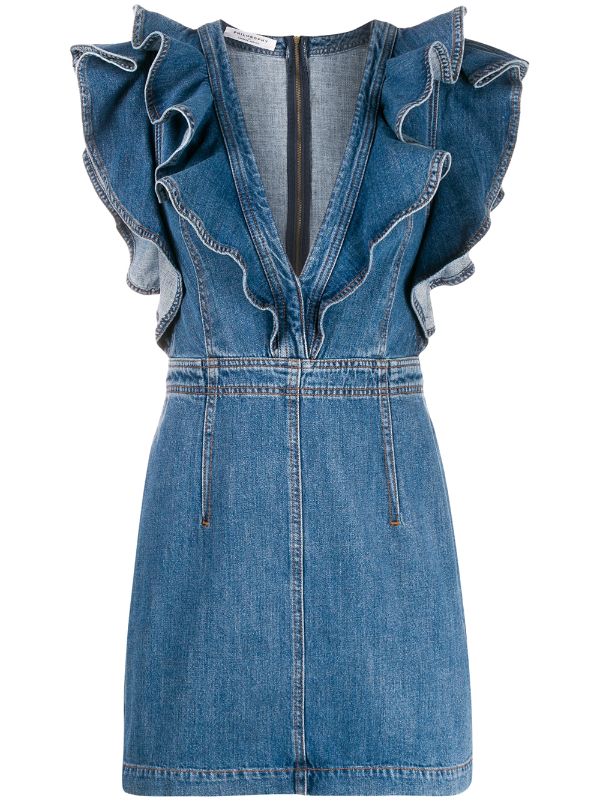 florence and fred denim dress