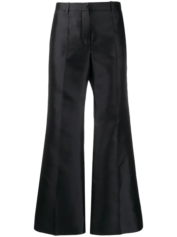 Givenchy Flared Tailored Trousers in Blue