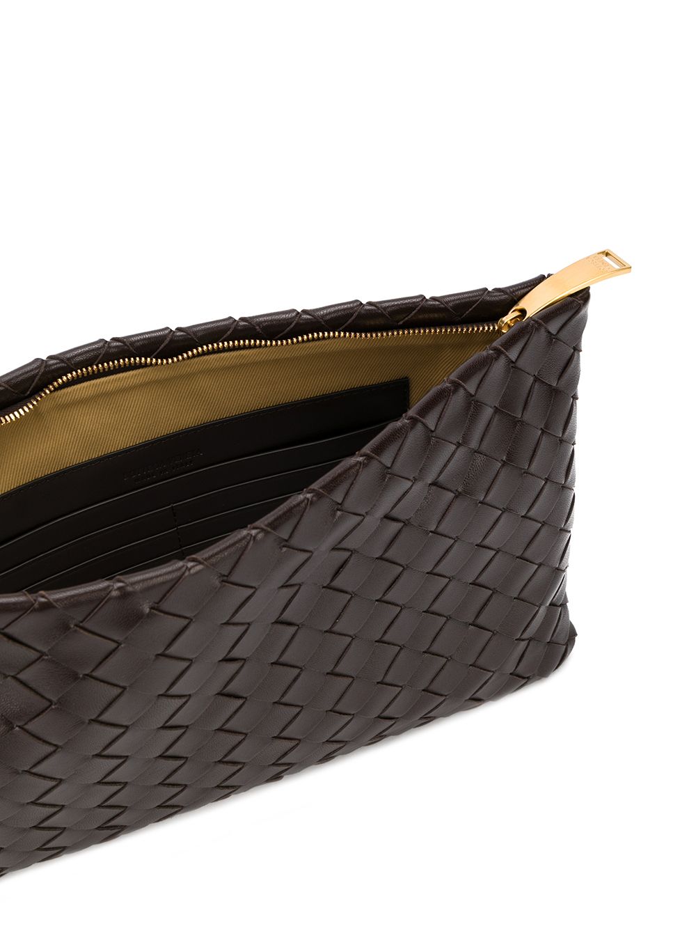 фото Bottega veneta клатч с плетением intrecciato