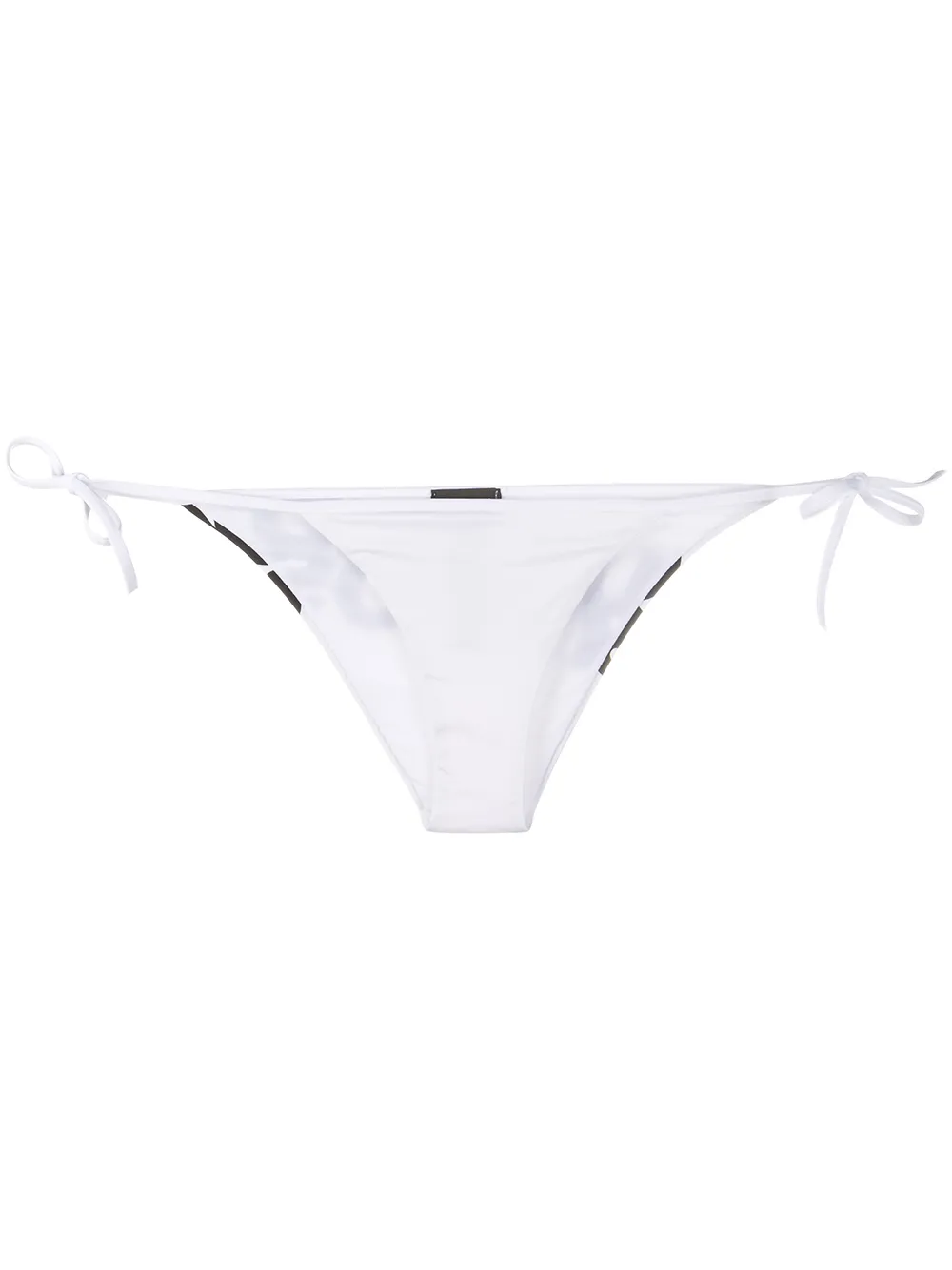 

Dsquared2 calzones de bikini con doble logo - Blanco