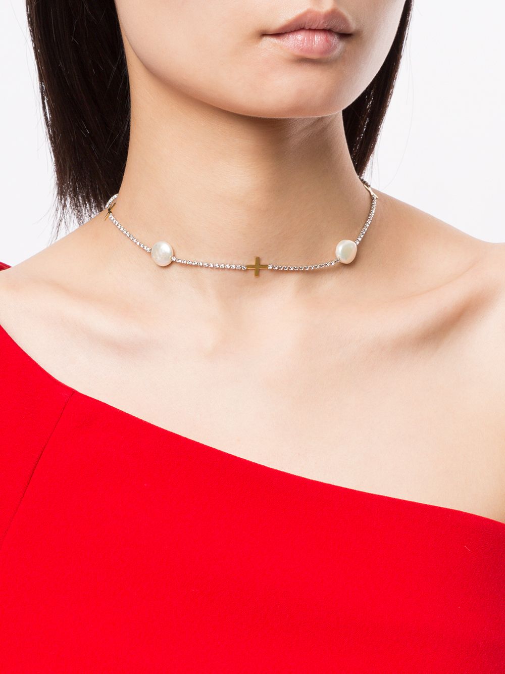 фото Le chic radical колье cross choker