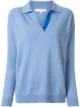 Image 1 of Chinti and Parker collared v-neck jumper