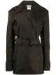 الصورة 1 من Bottega Veneta جاكيت بحزام
