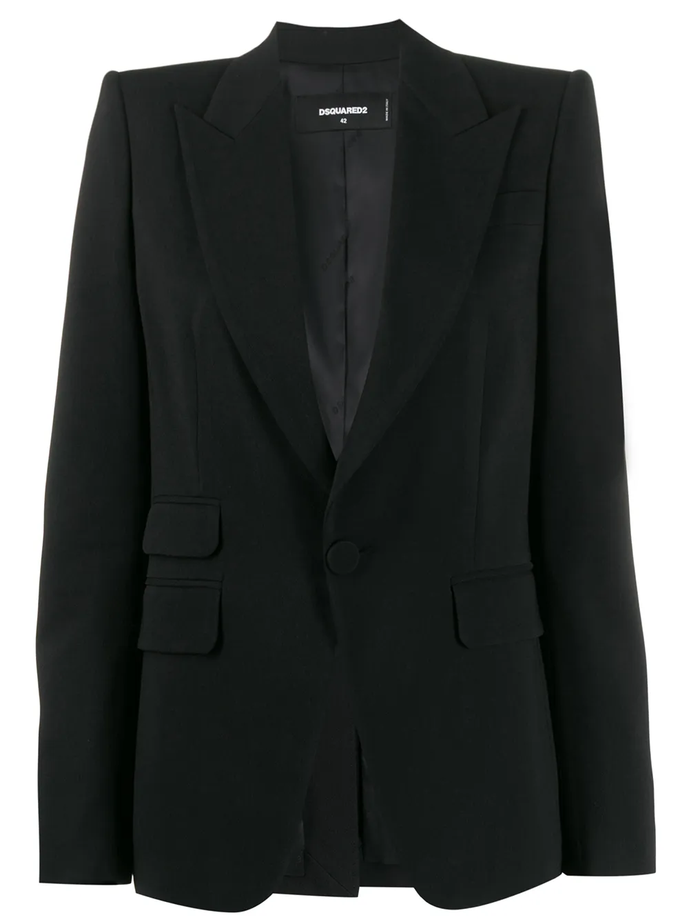 

Dsquared2 blazer de traje ajustado - Negro