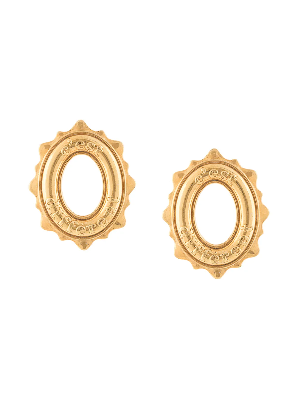 

Natia X Lako C'est earrings - Gold