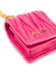 Miu Miu matelassé chain airpods case